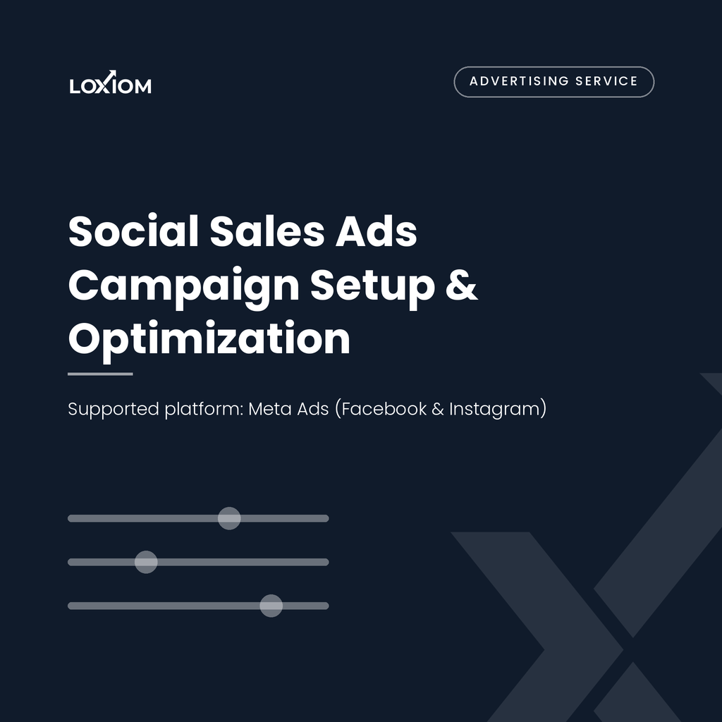 Social Sales Ads Campaign Setup & Optimization