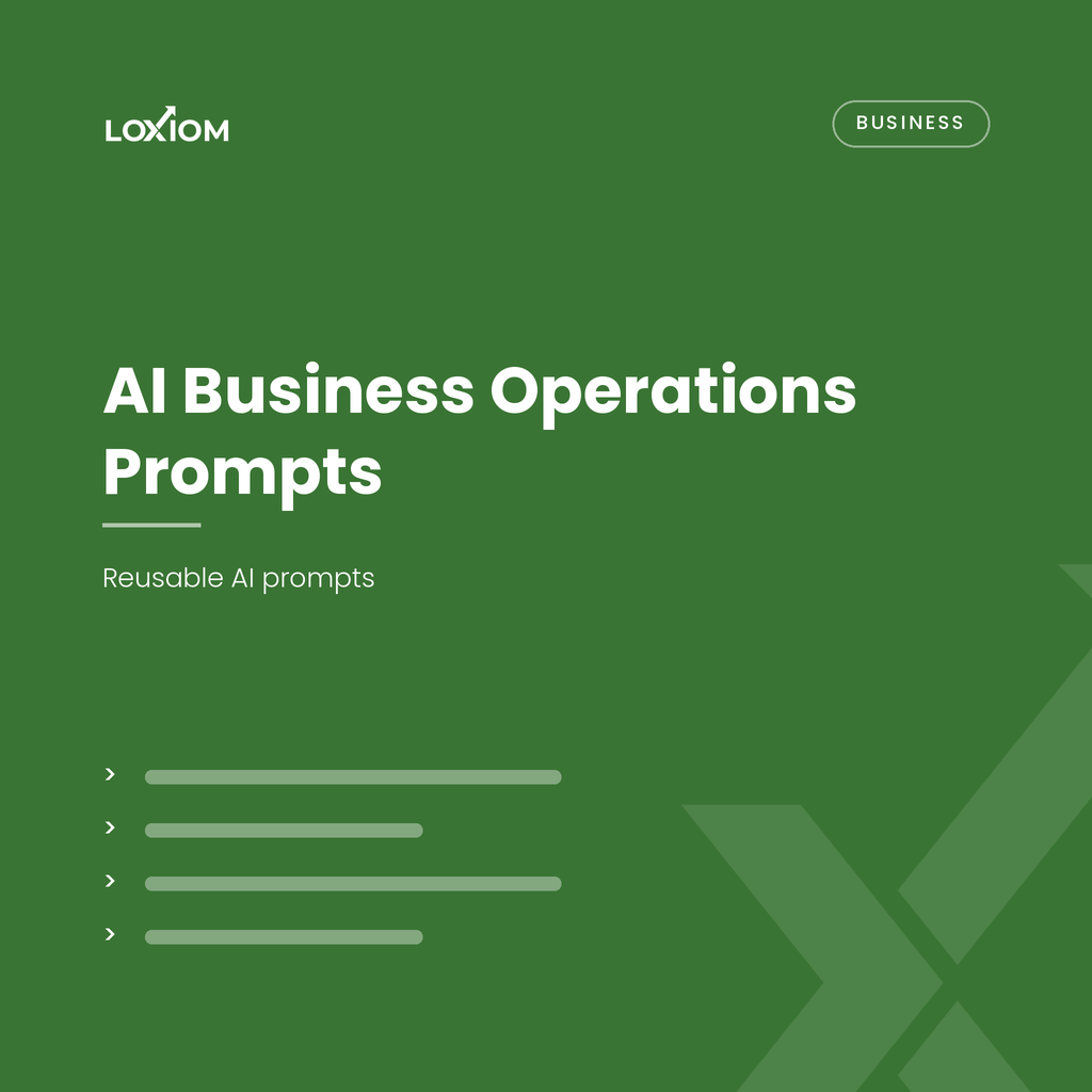 AI Business Operations Prompts