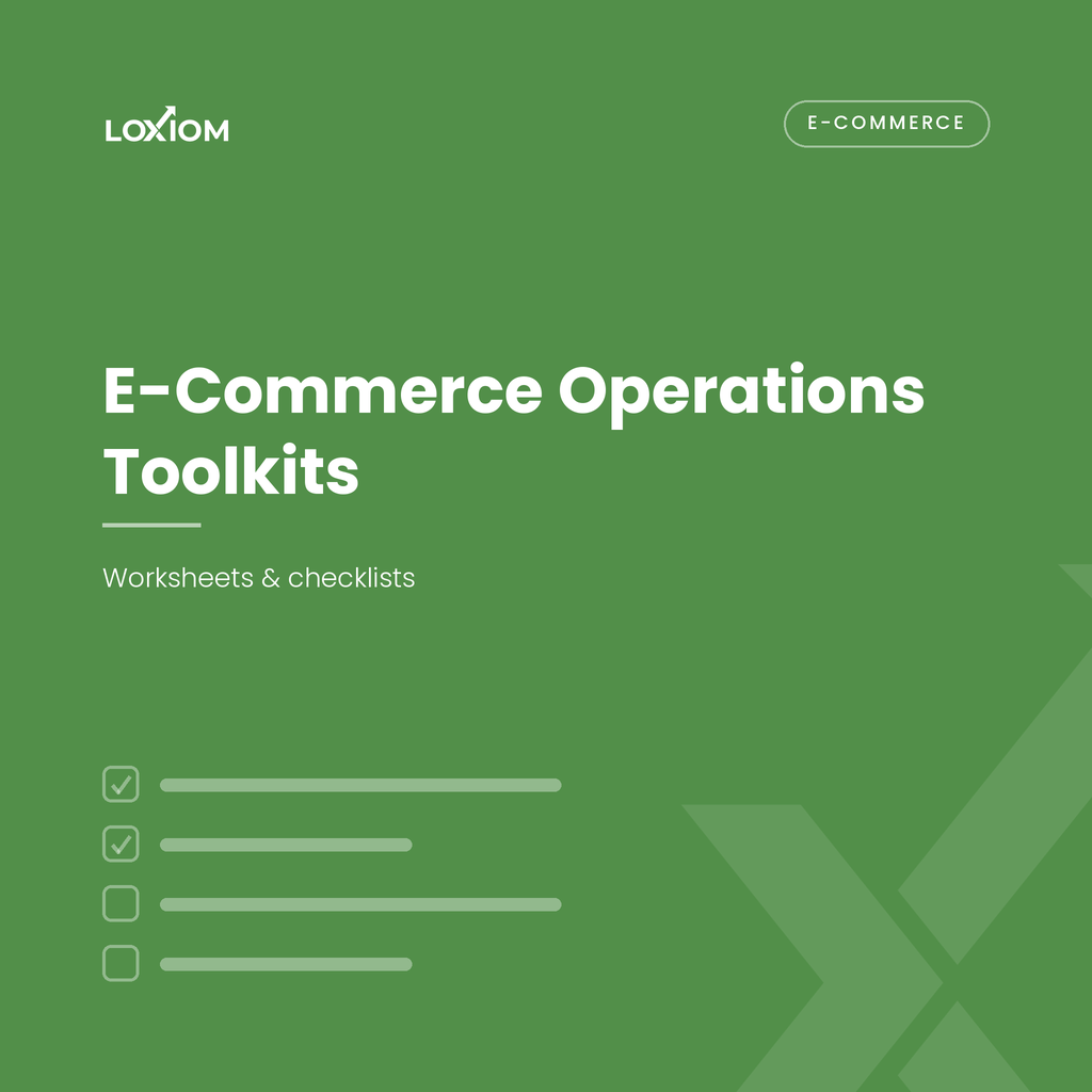 E-Commerce Operations Toolkits
